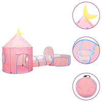 Tendada Gioco per Bambini Rosa con 250 Palline 301x120x128 cmcod mxl 126565