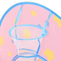 Tenda da Gioco per Bambini Rosa con 250 Palline 301x120x128 cm 3107738