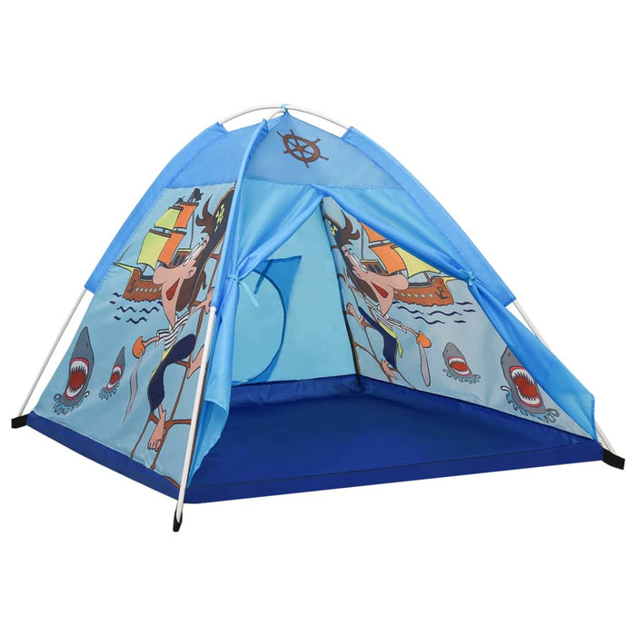 Tenda da gioco per bambini con 250 palline 120 x 120 x 90 cm blu 02_0005192