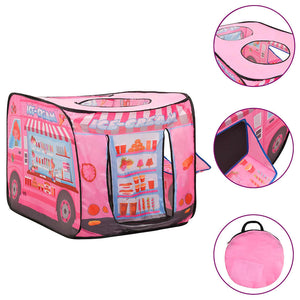 Tenda da Gioco per Bambini Rosa con 250 Palline 70x112x70 cm 3107751