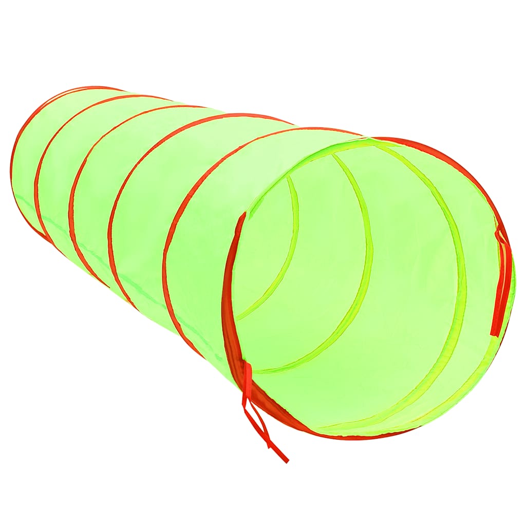 Tunnel da Gioco per Bambini 250 Palline Verde 175 cm Poliestere 3107757