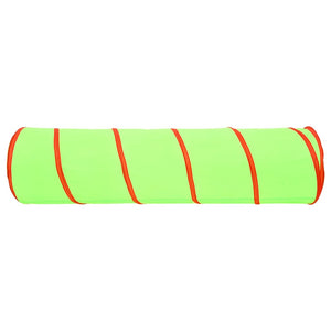 Tunnel gioco per bambini con 250 palline 175 cm poliestere verde 02_0005172