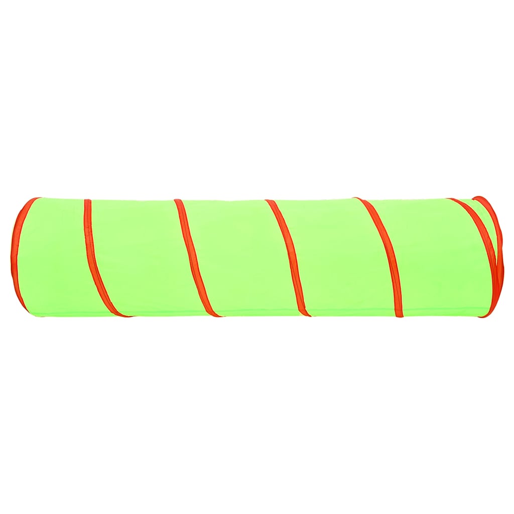 Tunnel da Gioco per Bambini 250 Palline Verde 175 cm Poliestere 3107758