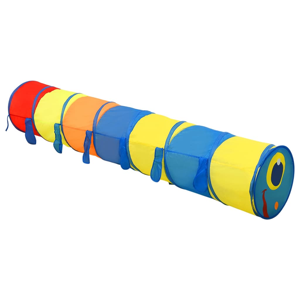 Tunnel gioco per bambini con 250 palline multicolori 245 cm 02_0005153