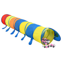 Tunnel gioco per bambini con 250 palline multicolori 245 cm 02_0005197