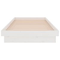 Giroletto Bianco in Legno Massello 90x200 cm 819893