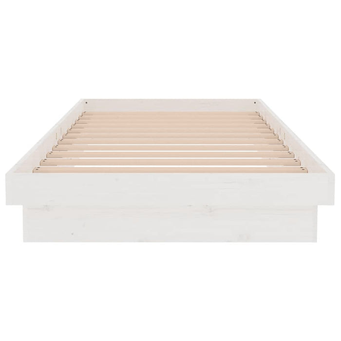 Giroletto Bianco in Legno Massello 90x200 cm 819893