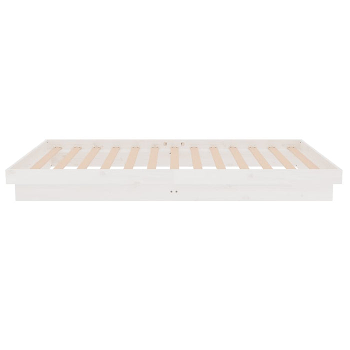 Giroletto Bianco in Legno Massello 90x200 cm 819893