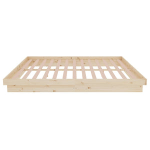 Giroletto senza Materasso in Legno Massello 160x200 cm 819917