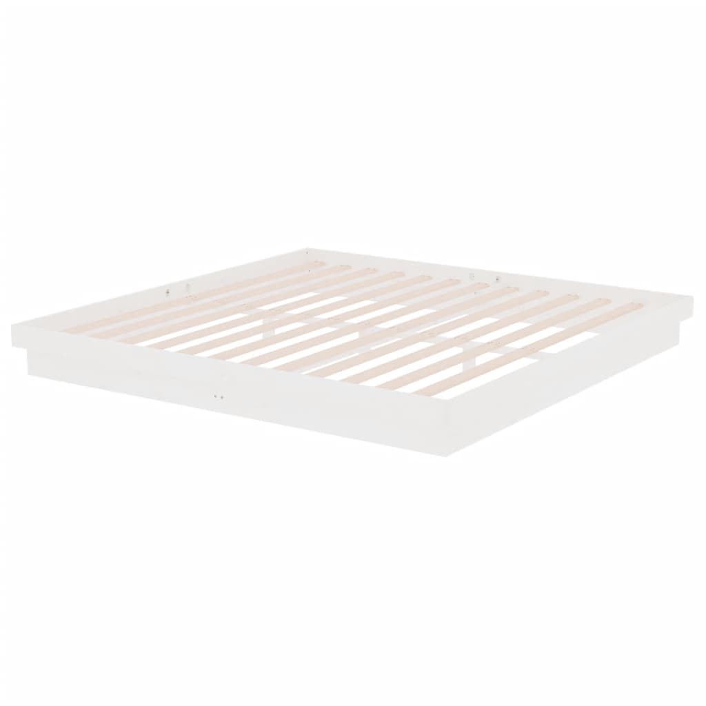 Giroletto Bianco in Legno Massello 200x200 cm 819928