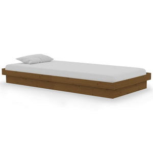 Giroletto senza Materasso Ambra Single in Legno Massello 819940