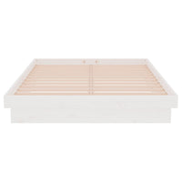 Giroletto Bianco in Legno Massello 120x190 cm Small Double 819943