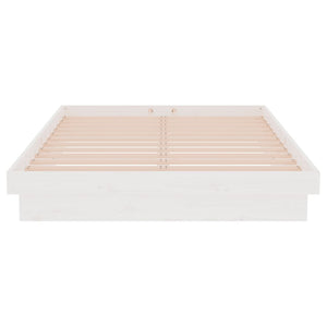 Giroletto Bianco in Legno Massello 120x190 cm Small Double 819943