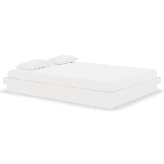 Giroletto Bianco in Legno Massello 135x190 cm 4FT6 Double cod mxl 60519