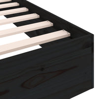 Giroletto Nero in Legno Massello 120x200 cm cod mxl 63864