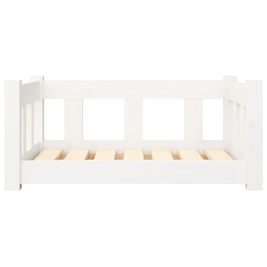 Comodo divano letto per cani 655 x 505 x 28 cm in legno massello di pino bianco 02_0042763