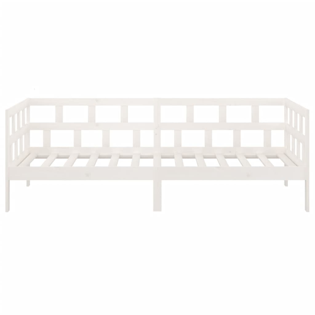 Dormeuse Bianca in Legno Massello di Pino 80x200 cm 820213