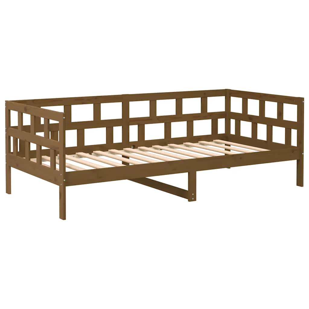 Dormeuse in Legno Massello di Pino Miele 80x200 cm cod mxl 60931