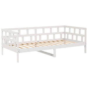Dormeuse Bianca in Legno Massello di Pino 90x190 cm cod mxl 58594