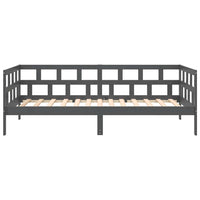 Dormeuse in Legno Massello di Pino Grigio 90x190 cm 820219