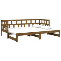Dormeuse Estraibile Ambra Legno Massello di Pino 2x(90x190)cm 820235
