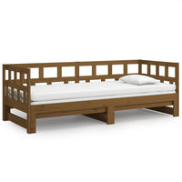 Dormeuse Estraibile Ambra Legno Massello di Pino 2x(90x190)cm 820235
