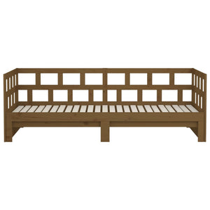 Dormeuse Estraibile Ambra Legno Massello di Pino 2x(90x190)cm 820235