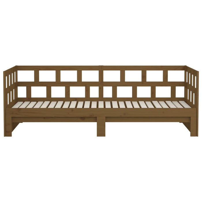 Dormeuse Estraibile Ambra Legno Massello di Pino 2x(90x190)cm 820235