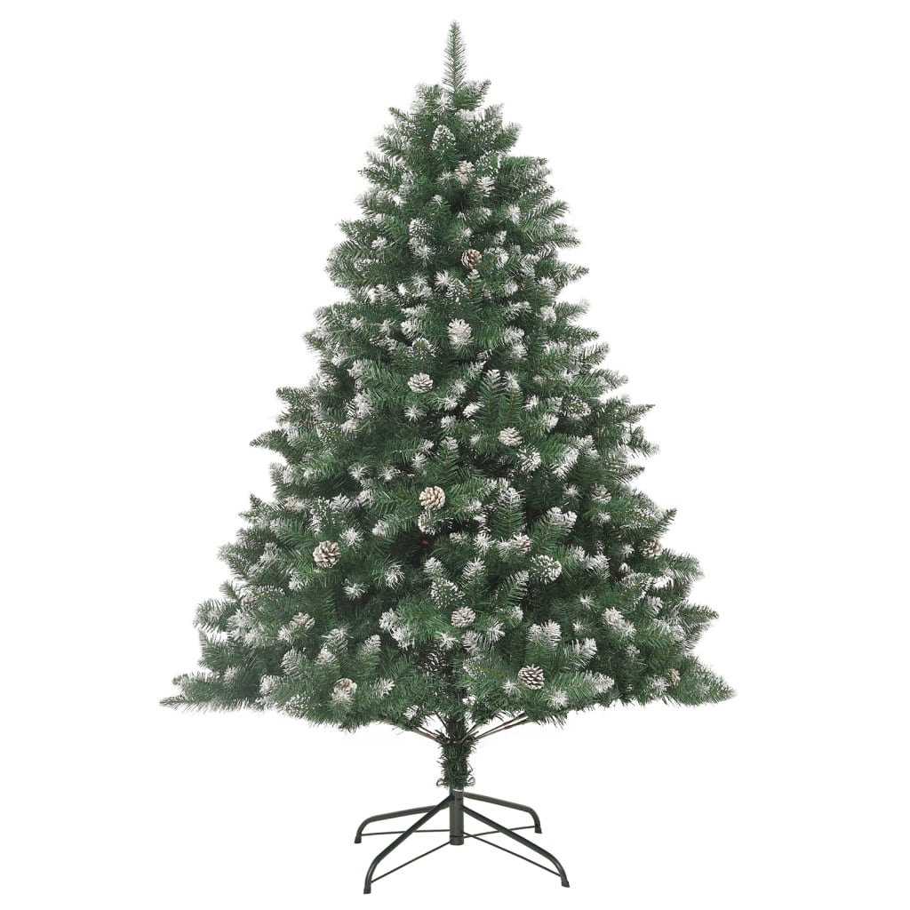 Albero di Natale Artificiale con Base 210 cm PVC 345162