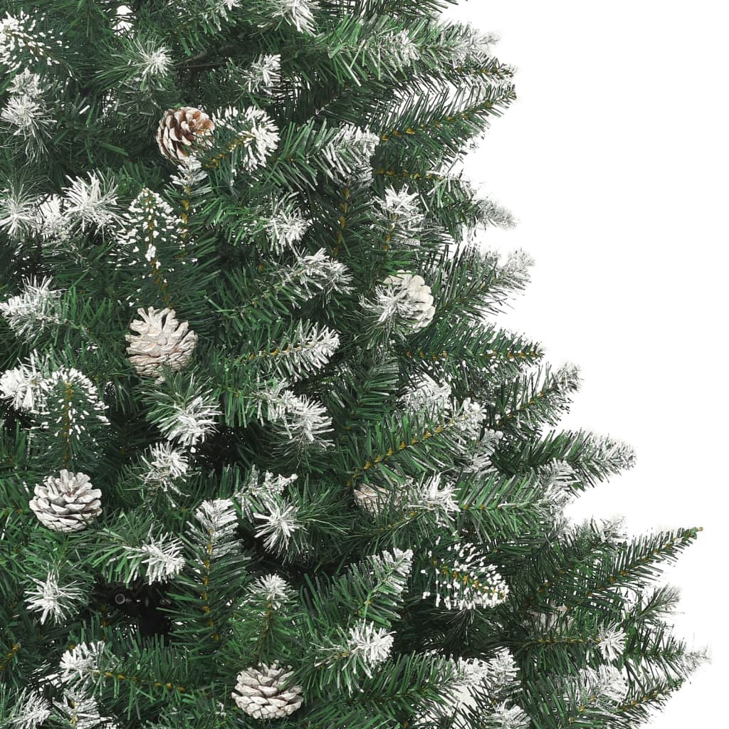 Albero di Natale Artificiale con Base 210 cm PVC 345162