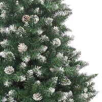 Albero di Natale Artificiale con Base 210 cm PVC