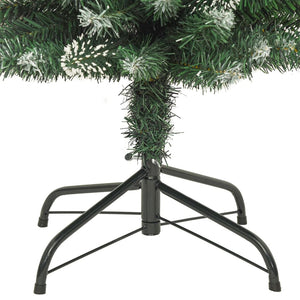 Albero di Natale Artificiale Sottile con Base 210 cm PVC 345167