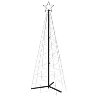Albero di Natale a Cono Colorato 200 LED 70x180 cm 343504