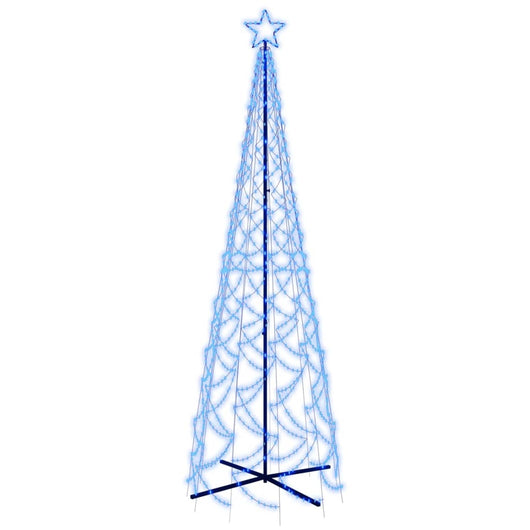 Albero di Natale a Cono Blu 500 LED 100x300 cmcod mxl 95528