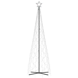 Albero di Natale a Cono Colorato 500 LED 100x300 cm 343508
