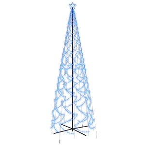 Albero di Natale a Cono Blu 1400 LED 160x500 cmcod mxl 95526