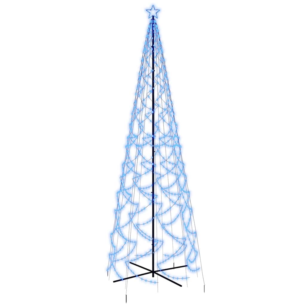 Albero di Natale a Cono Blu 1400 LED 160x500 cm 343511