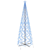 Albero di Natale a Cono Blu 1400 LED 160x500 cm 343511