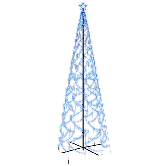Albero di Natale a Cono Blu 1400 LED 160x500 cm 343511