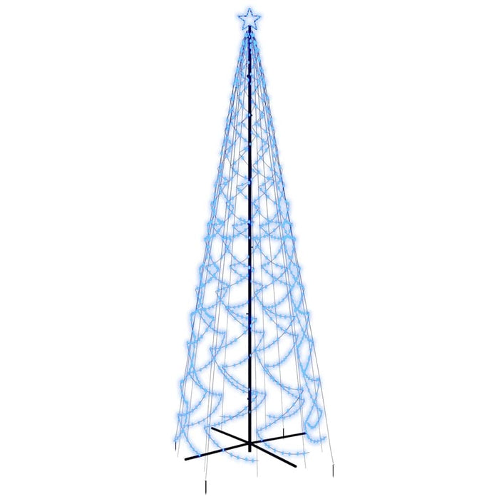 Albero di Natale a Cono Blu 1400 LED 160x500 cm 343511