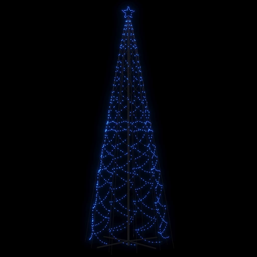 Albero di Natale a Cono Blu 1400 LED 160x500 cm 343511