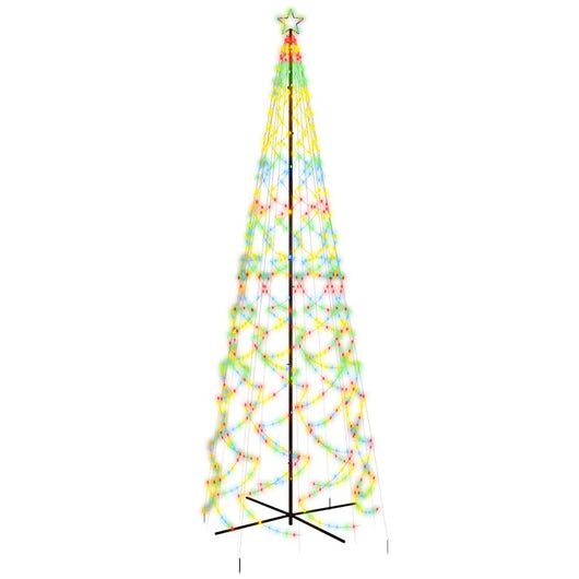Albero di Natale a Cono Colorato 1400 LED 160x500 cmcod mxl 71492
