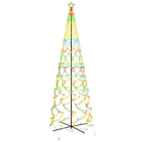 Albero di Natale a Cono Colorato 1400 LED 160x500 cm 343512