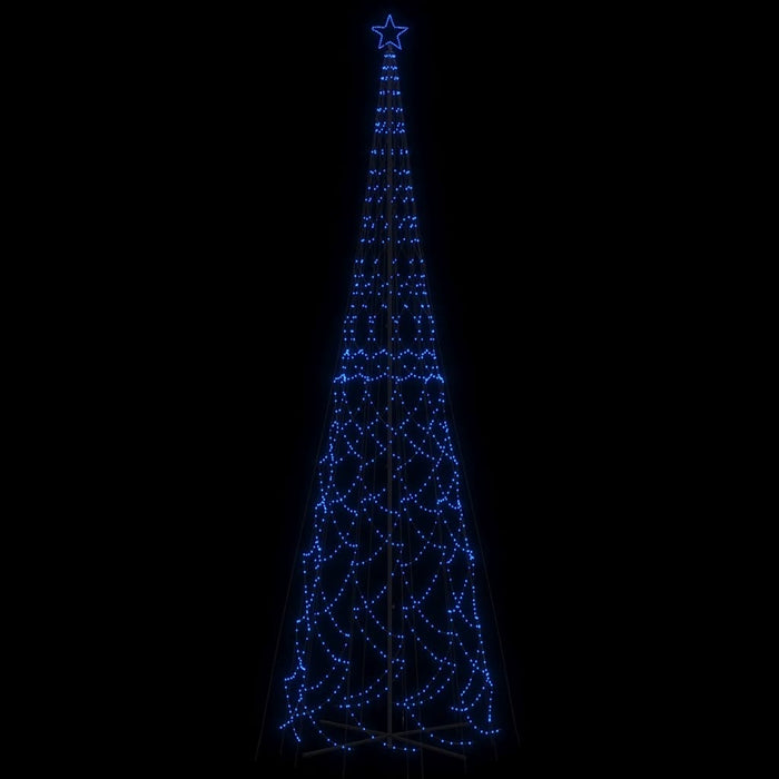 Albero di Natale a Cono Blu 3000 LED 230x800 cm