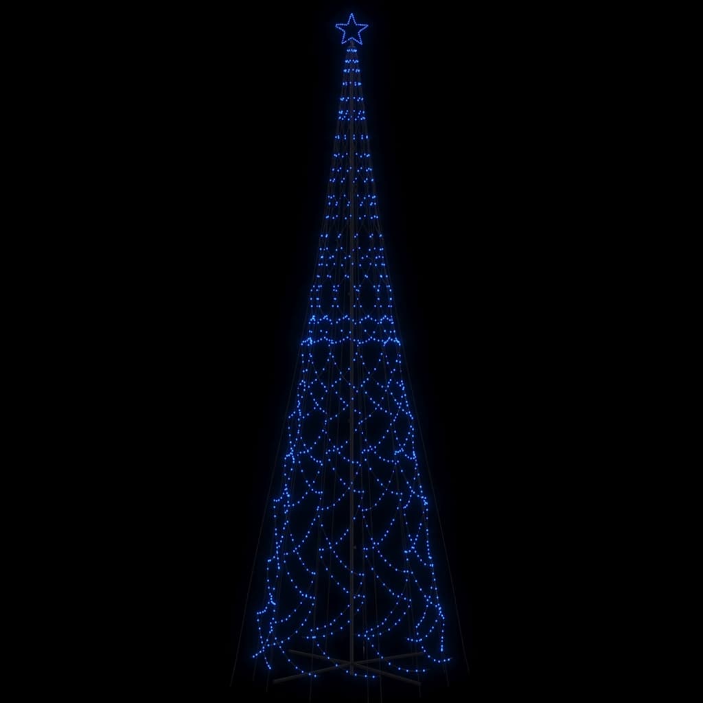 Albero di Natale a Cono Blu 3000 LED 230x800 cm 343515