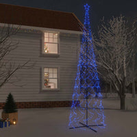 Albero di Natale a Cono Blu 3000 LED 230x800 cm 343515