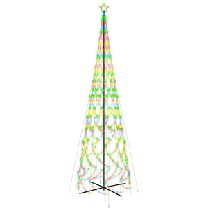 Albero di Natale a Cono Colorato 3000 LED 230x800 cmcod mxl 119461