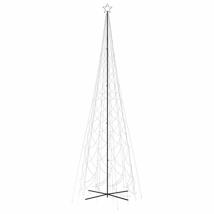 Albero di Natale a Cono Colorato 3000 LED 230x800 cmcod mxl 119461