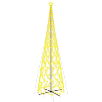 Albero di Natale a Cono Bianco Caldo 3000 LED 230x800 cm 343517