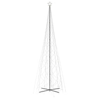 Albero di Natale a Cono Bianco Caldo 3000 LED 230x800 cm
